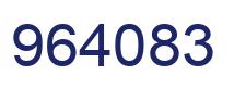 Número 964083 imagen azul