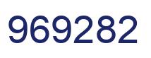 Number 969282 blue image