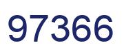 Número 97366 imagen azul