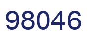 Number 98046 blue image