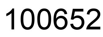Número 100652 imagen negro