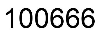 Número 100666 imagen negro