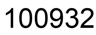 Número 100932 imagen negro