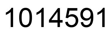 Número 1014591 imagen negro