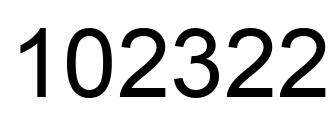 Número 102322 imagen negro
