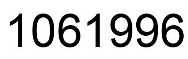 Número 1061996 imagen negro