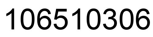 Número 106510306 imagen negro