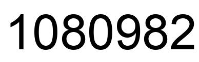 Número 1080982 imagen negro