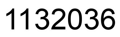 Número 1132036 imagen negro