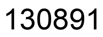 Número 130891 imagen negro