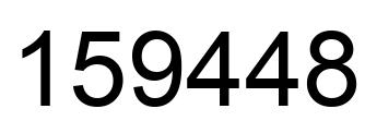 Número 159448 imagen negro