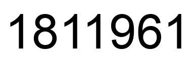 Número 1811961 imagen negro