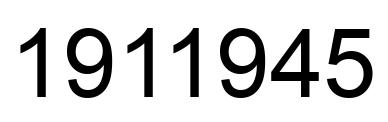 Número 1911945 imagen negro