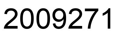 Número 2009271 imagen negro