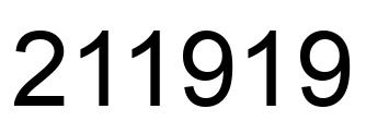 Número 211919 imagen negro