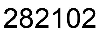 Número 282102 imagen negro