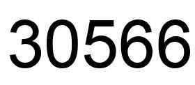 Número 30566 imagen negro