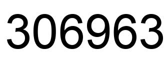 Número 306963 imagen negro