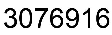 Número 3076916 imagen negro