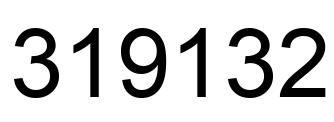 Número 319132 imagen negro
