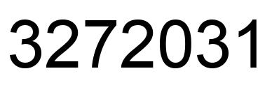 Número 3272031 imagen negro