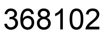 Número 368102 imagen negro