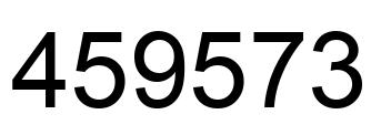 Número 459573 imagen negro