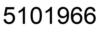 Número 5101966 imagen negro