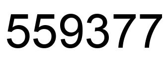 Número 559377 imagen negro