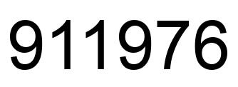 Número 911976 imagen negro