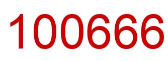 Número 100666 imagen rojo
