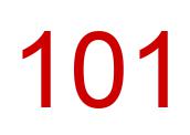 Number 101 red image