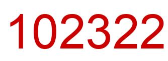 Número 102322 imagen rojo