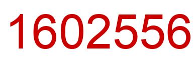 Número 1602556 imagen rojo