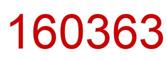 Número 160363 imagen rojo