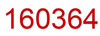 Número 160364 imagen rojo