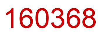 Número 160368 imagen rojo