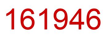 Number 161946 red image