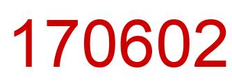 Número 170602 imagen rojo