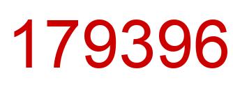 Número 179396 imagen rojo