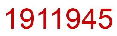 Número 1911945 imagen rojo
