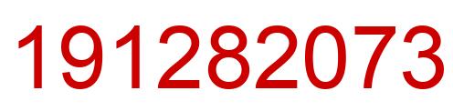 Number 191282073 red image