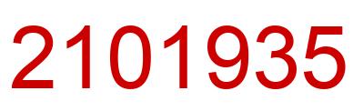 Número 2101935 imagen rojo