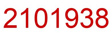 Número 2101938 imagen rojo