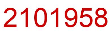 Número 2101958 imagen rojo