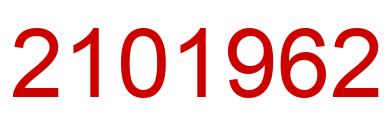 Number 2101962 red image