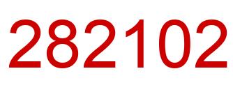 Número 282102 imagen rojo