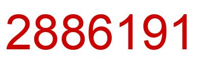Número 2886191 imagen rojo
