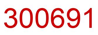 Número 300691 imagen rojo