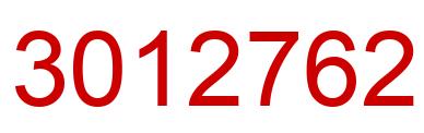 Number 3012762 red image